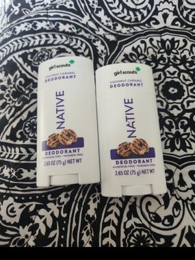 Native Girl Scouts Coconut Caramel Deodorant Stick